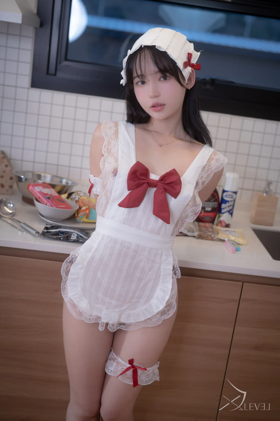 X-Level - Yeha (예하) - Aprons [98P,2V-1.16GB] tg@simisebaisi 【丝足阁】006.webp